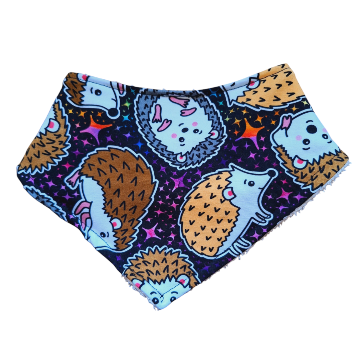 Hedgehog bandana bib